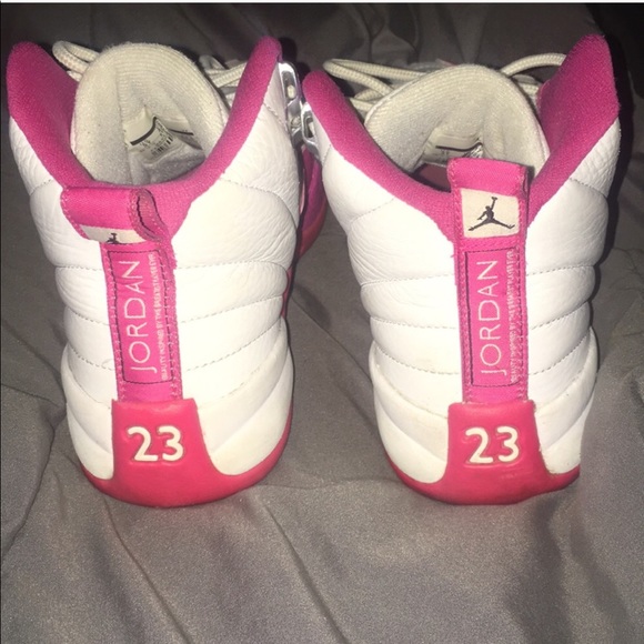 Pink And White Jordan (Gently Worn) - Picture 1 of 4